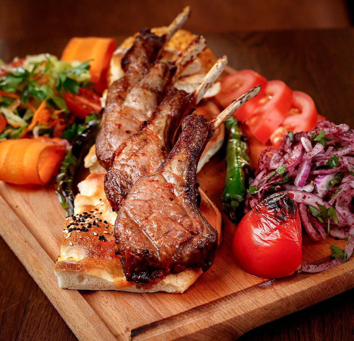 Sharing platter at The Big Platter