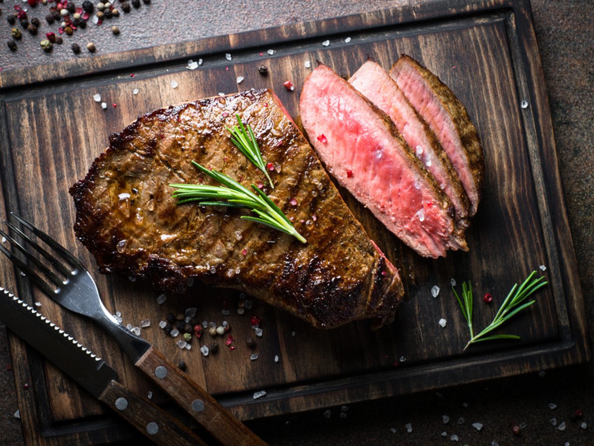 Steak at The Big Platter